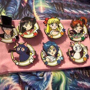 Sailor moon figpins